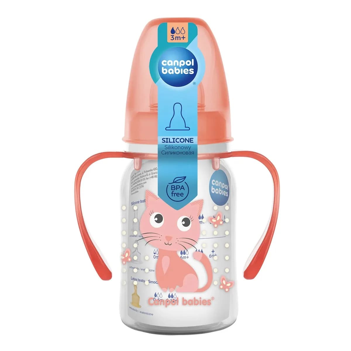Canpol Babies Biberon a Anses Trifan 120 ml Ref 11/823
