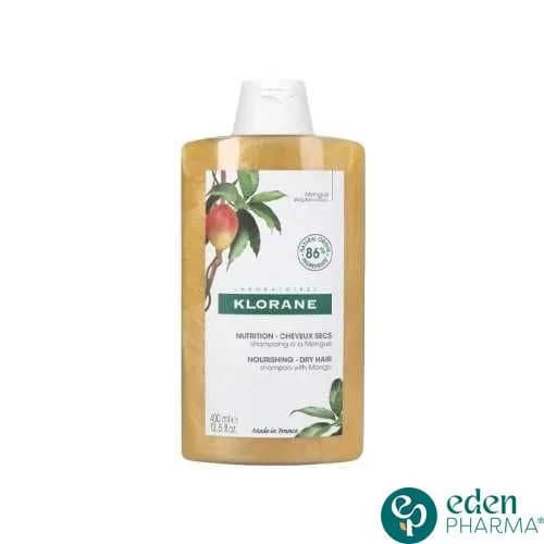 Klorane Shampooing Nutritif au Beurre de Mangue 400 ml