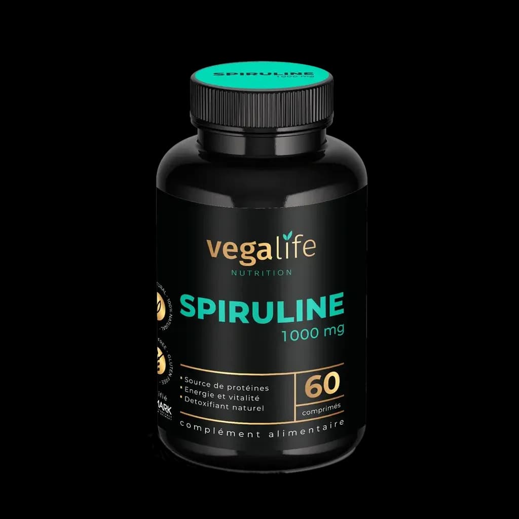 Vegalife Spiruline 1000 mg 60 Gelules