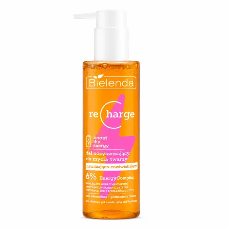 Bielenda Recharge Boost Gel Nettoyant Hydratant Eclaircissant 150 ml