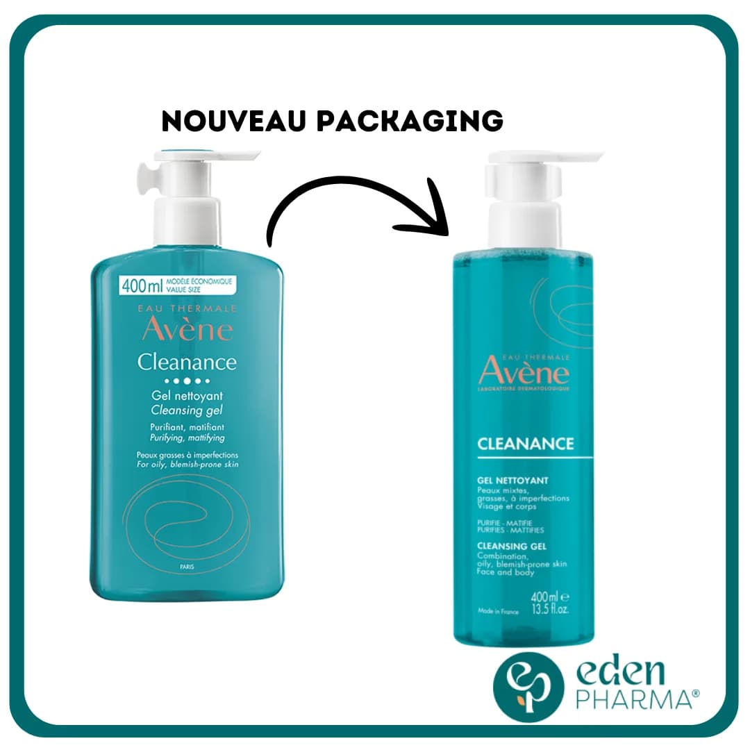Avene Cleanance Gel Nettoyant 400 ml