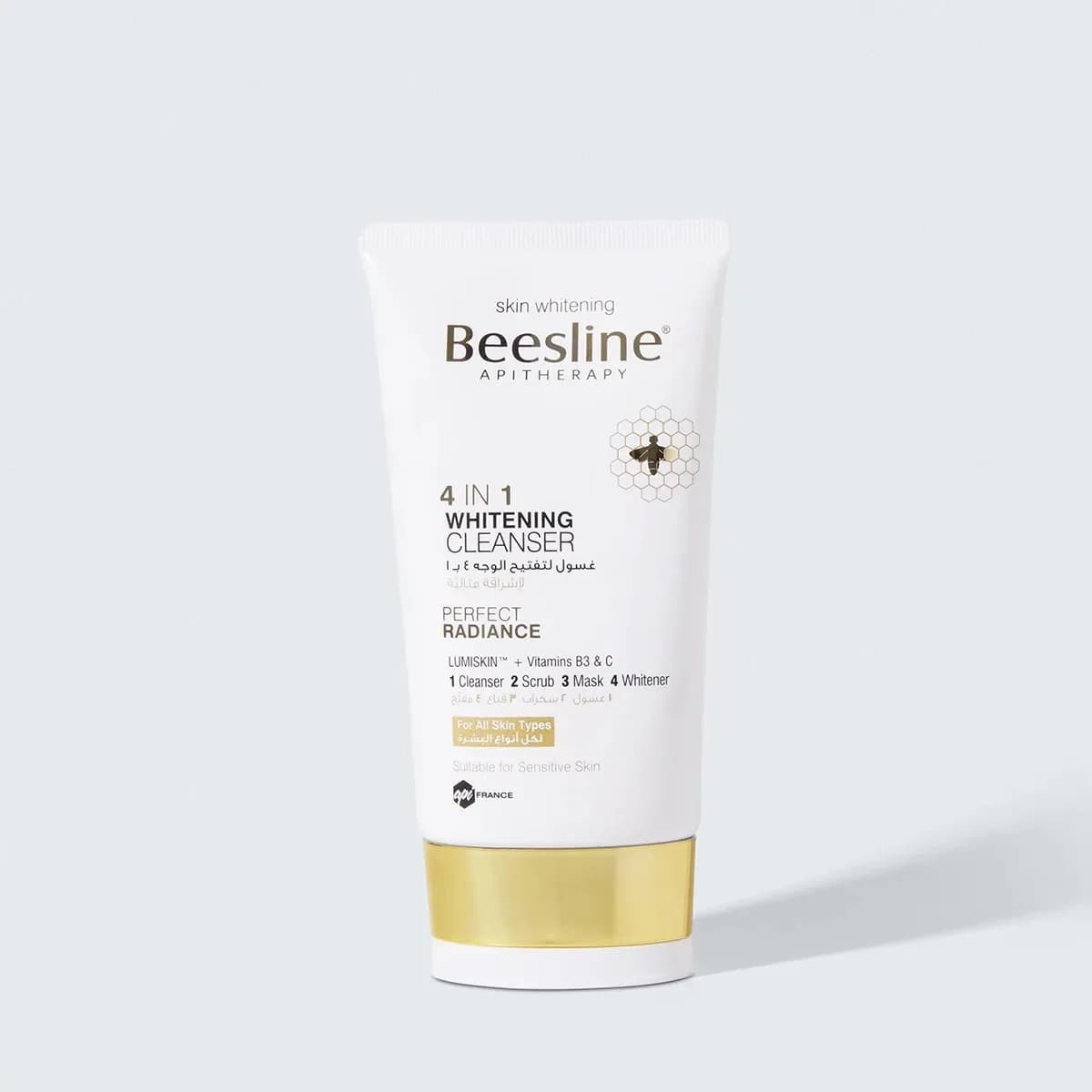Beesline Gel Nettoyant Éclaircissant Visage 4en1 150 ml