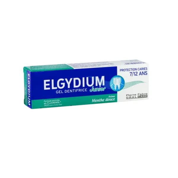 Elgydium Dentifrice Junior Menthe Douce 7-12ans 50 ml