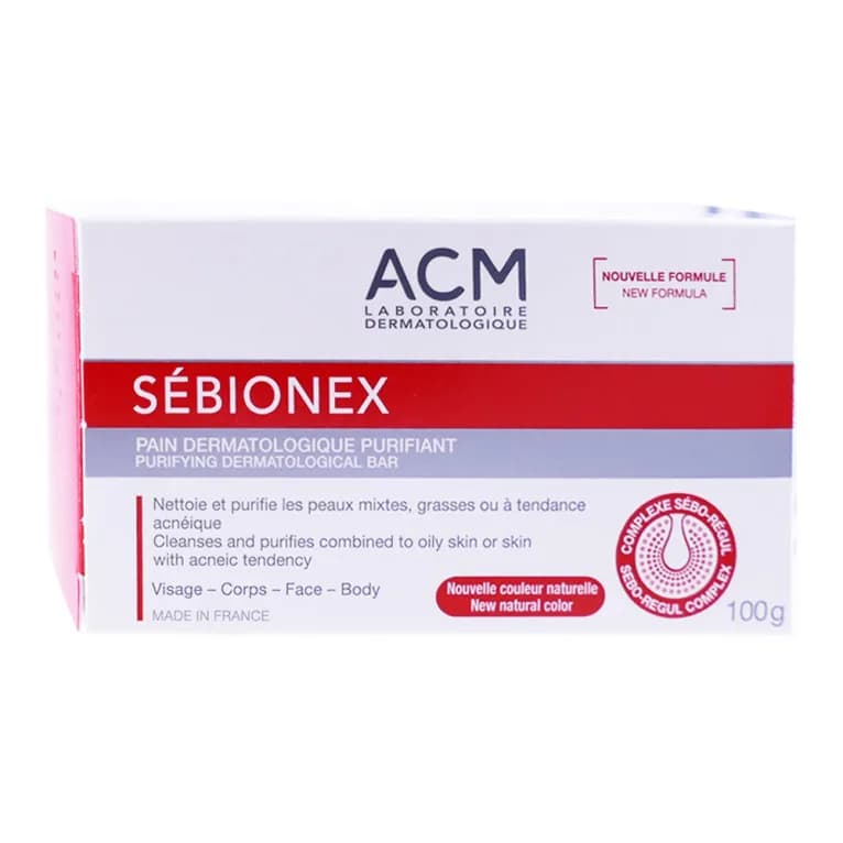 Acm Sebionex Pain Dermatologique Purifiant 100 gr