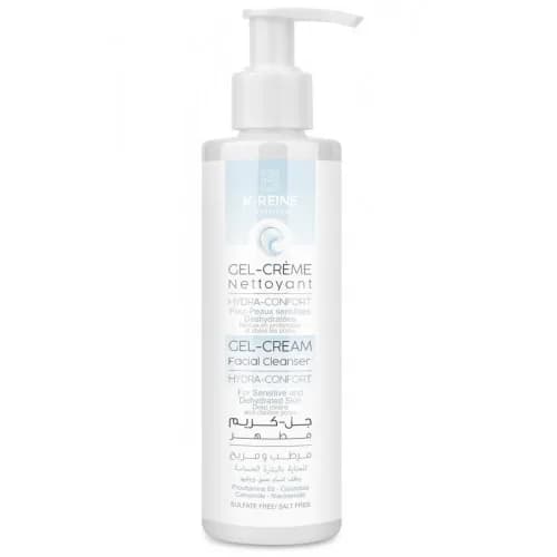 K-Reine Gel Creme Nettoyant Hydra Confort Peaux Sensibles Deshydtratees 200 ml