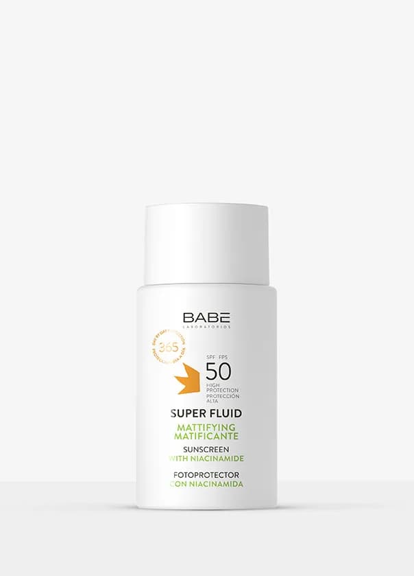 BABE SUPER FLUID ECRAN MATIFIANTE SPF50+ PEAU GRASSE 50ML