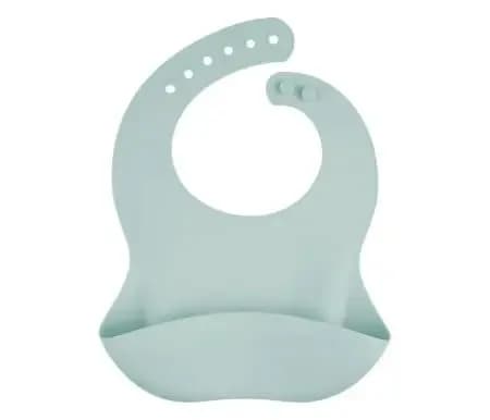 Bavoir Silicone Avec Poche Beige 51/030