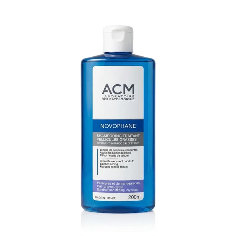 ACM NOVOPHANE SHAMPOOING TRAITANT PELLICULES GRASSES 200ML