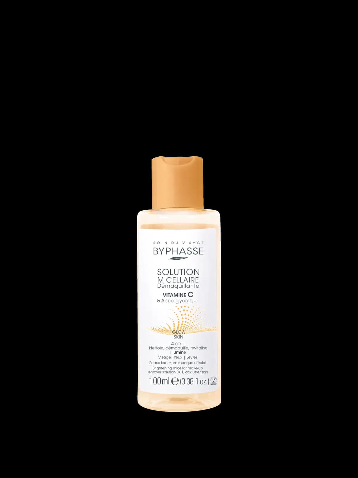 Byphasse Solution Micellaire Démaquillante Vitamine C & Acide Glycolique 100ml