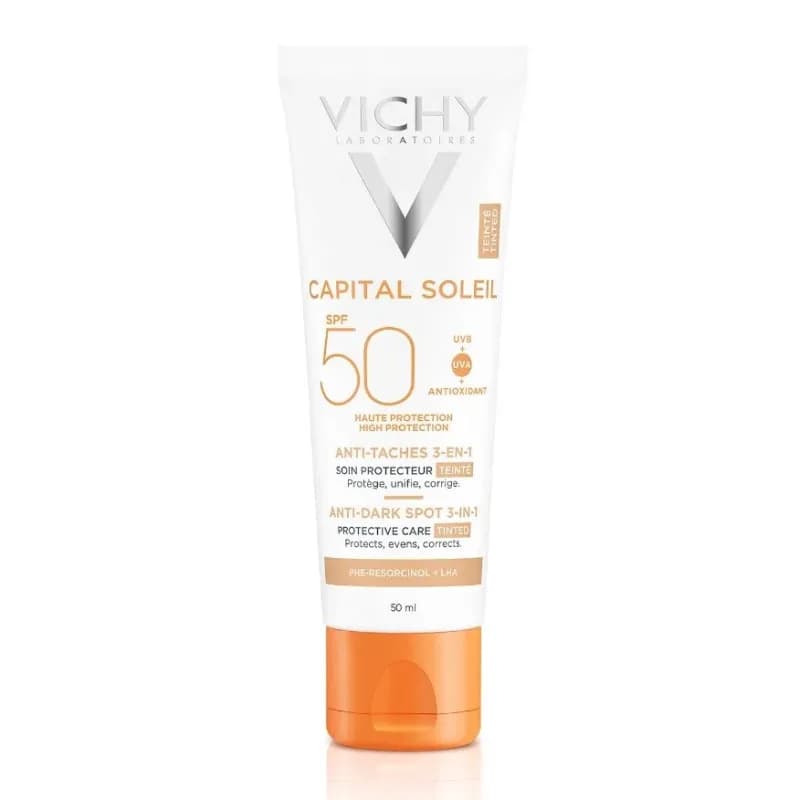Vichy Capital Soleil Soin Anti Taches Teinte 3en1 SPF50 50 ml