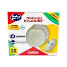 BABY PUR COUSSINETS D'ALLAITEMENT 30