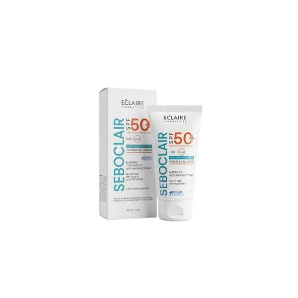 ECLAIRE SEBOCLAIR ECRAN COLOR LIGHT SPF50+ PEAU MIXTE A GRASSE 50ML