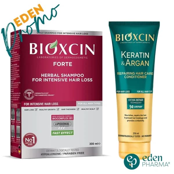 BIOXSINE PACK ANTI CHUTE FORTE ( SHAMPO+APRES-SHAMPOOING)