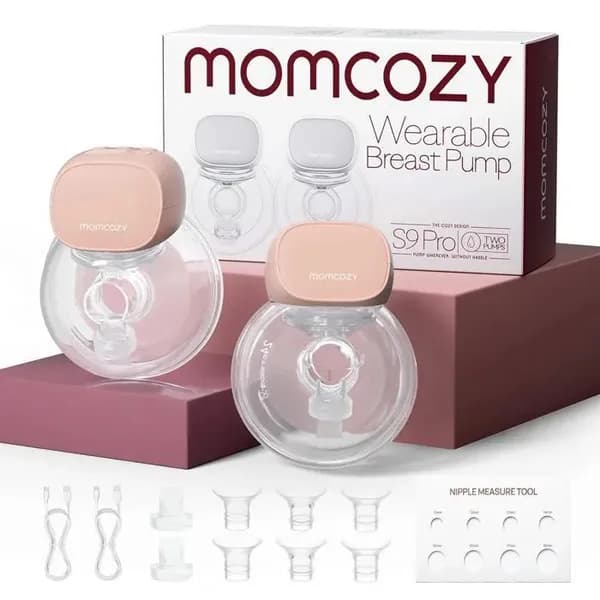 MOMCOZY S9 PRO TIRE-LAIT ÉLECTRIQUE DOUBLE PORTABLE AVEC 4 TAILLES