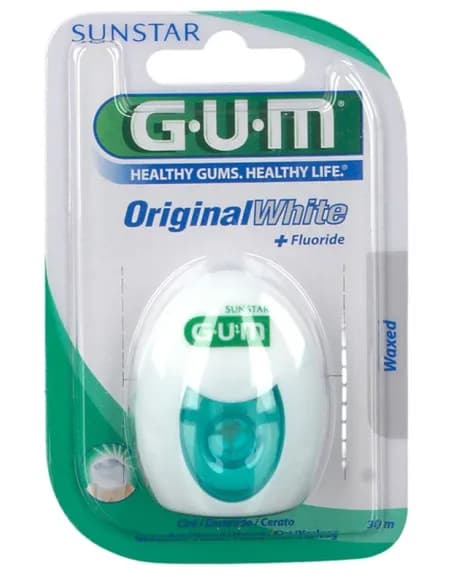 GUM ORIGINAL WHITE FIL DENTAIRE 2040
