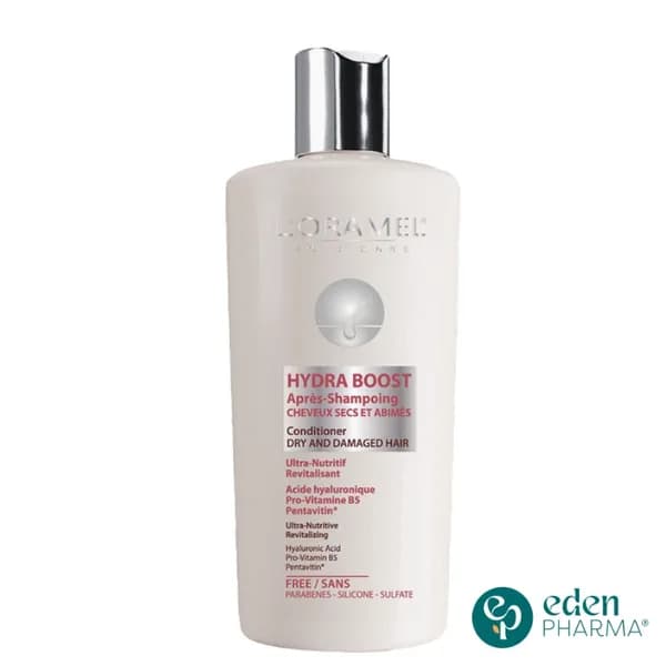 L'ORAMEL HYDRA BOOST APRÈS-SHAMPOING POUR CHEVEUX SECS ET ABÎMÉS 300ML