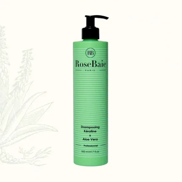 ROSEBAIE SHAMPOING ALOE VERA X KÉRATINE 500ML