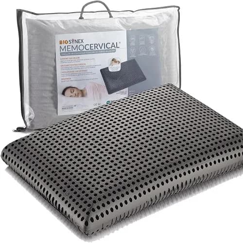 BIOSYNEX OREILLER MEMOCERVICAL GRIS 40X60CM