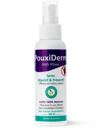 INODERMA POUXIDERM SPRAY REPULSIF PREVENTIF ANTI-POUX 100ML