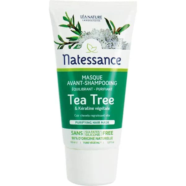 NATESSANCE MASQUE AVANT SHAMPOOING TEA TREE 150 ML