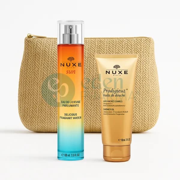 Nuxe Trousse Sun Eau Délicieuse Parfumante 100 ml + Huile de Douche 200 ml Gratuit