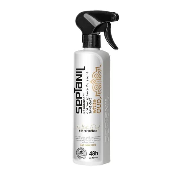 SEPTANIL DESODORISANT D'ATMOSPHERE PUISSANT OUD WHITE 500ML