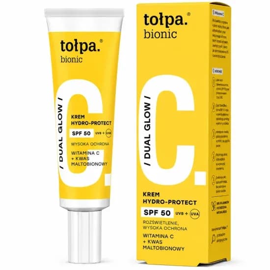 TOLPA BIONIC DUAL GLOW CREME HYDRO PROTECT SPF 50 40ML