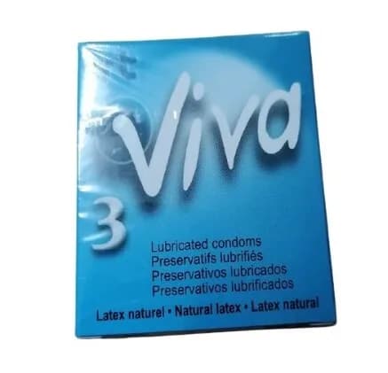 VIVA PRESERVATIFS 3 PIÉCES