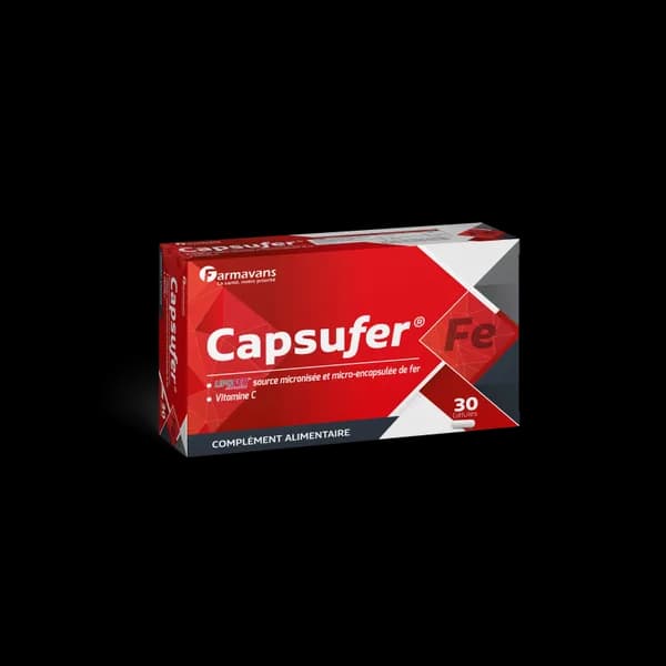 FARMAVANS CAPSUFER 30 GÉLULES