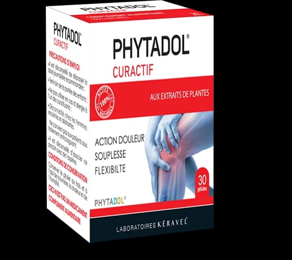 Keravel Phytadol Curactif 30 Gelules