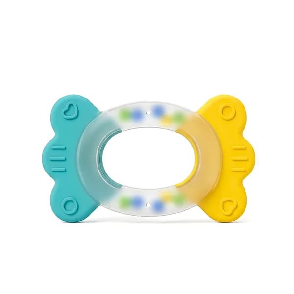 Baby Pur Anneau de Dentition Hochet Papillon Ref Bd10302