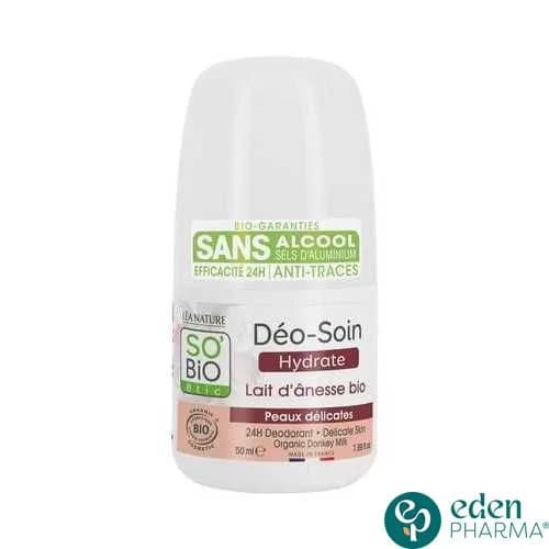 So Bio Deodorant Lait D'Anesse Peaux Delicates 50 ml