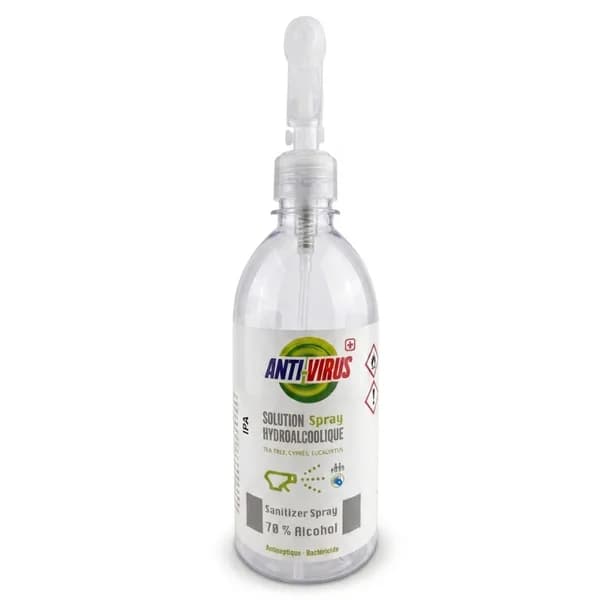 YOUNG HEALTH ANTI-VIRUS SOLUTION SPRAY HYDROALCOOLIQUE 70% ALCOOL 500 ML