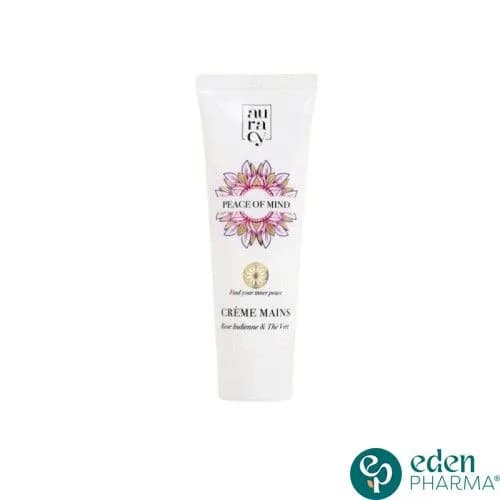 AURACY PEACE OF MIND CREME MAINS ROSE INDIENNE THE VERT,75GR