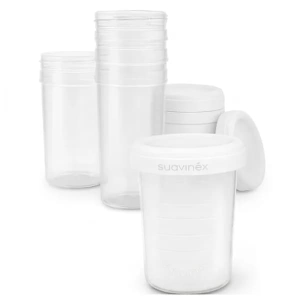 SUAVINEX POTS DE CONSERVATION DE LAIT MATERNEL 180ML