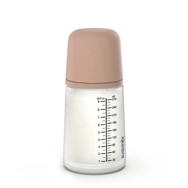 SUAVINEX BIBERON ANTI-COLIQUE ZERO-ZERO A DEBIT MOYEN 270 ML