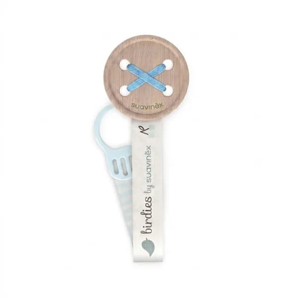 SUAVINEX ATTACHE SUCETTE RUBAN BIRDIES