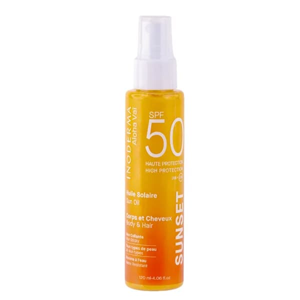 Inoderma Aloha Vai Huile Solaire Sunset 120 ml