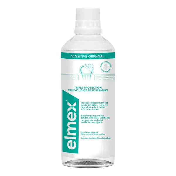 ELMEX BAIN DE BOUCHE SENSITIVE ORIGINAL 400 ML