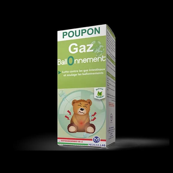 Poupon Gaz Ballonnement 150 ml