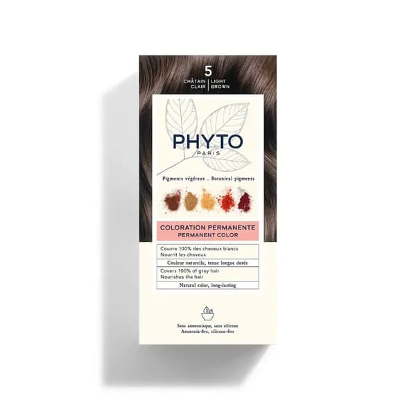 PHYTO PHYTOCOLOR SOIN 5 CHATAIN CLAIR