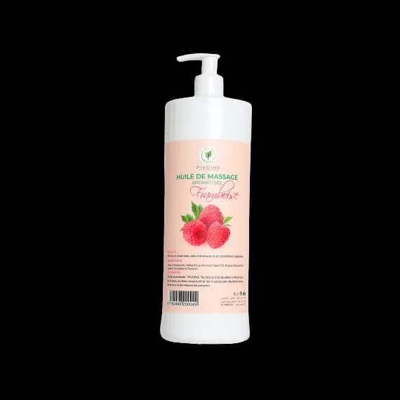 pivoine Huile de massage aromatisée framboise 250ml