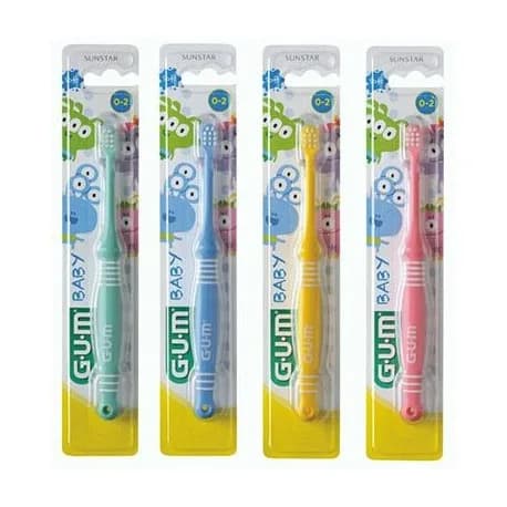 Gum Brosse à Dents Baby 0-2 Ans Souple 213