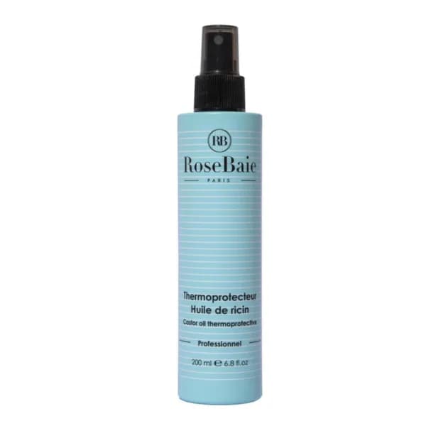 Rosebaie Thermoprotecteur Keratine Huile de Ricin 200 ml