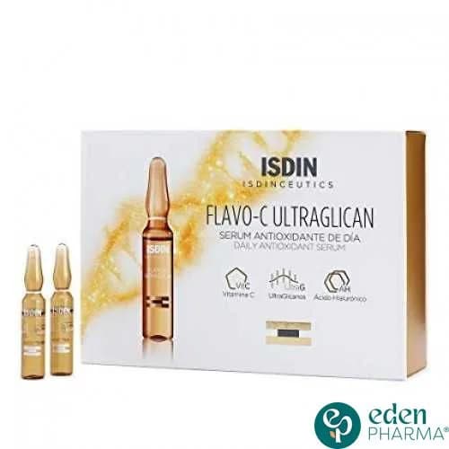 ISDINCEUTICS FLAVO-C ULTRAGLICAN ANTIOXYDANT ET HYDRATANT 30 UNIDOSES DE 2ML