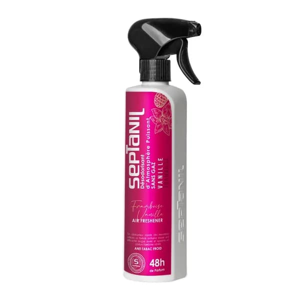 SEPTANIL DESODORISANT D'ATMOSPHERE PUISSANT VANILLE FRAMBOISE 500ML