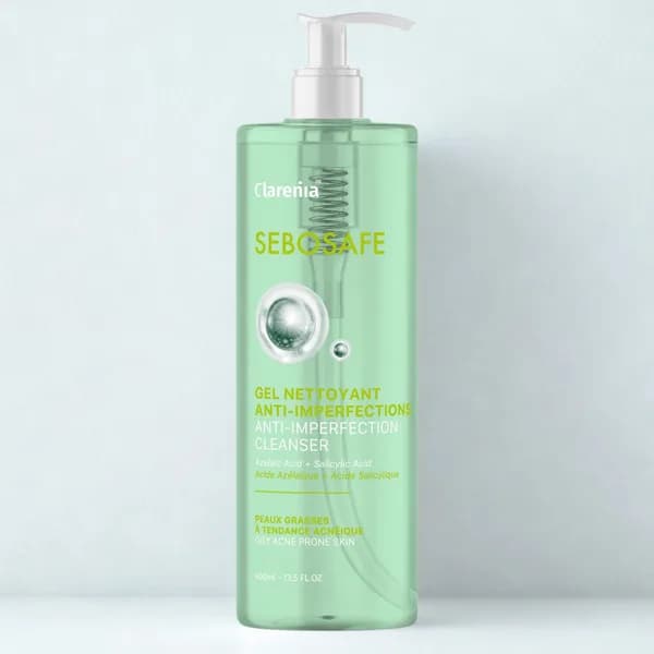 CLARENIA SEBOSAFE GEL NETTOYANT ANTI IMPERFECTIONS 400ML