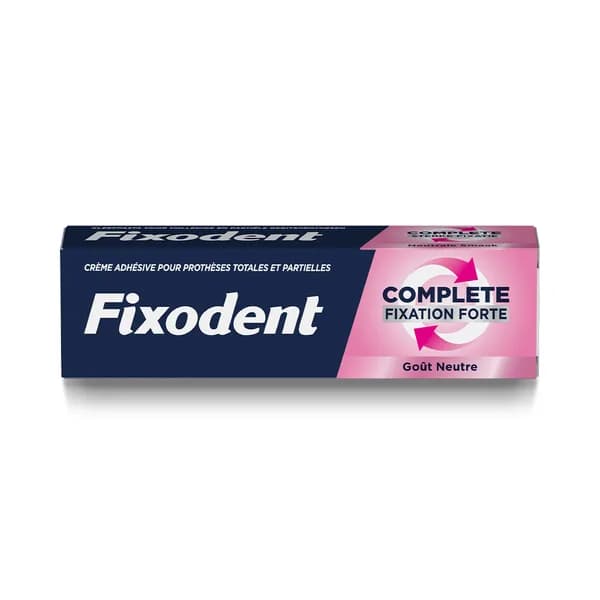 FIXODENT FIXATION FORTE GOUT NEUTRE 40ML