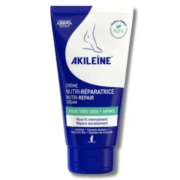 Akileine Creme Nutri Reparatrice Pieds Secs 75 ml