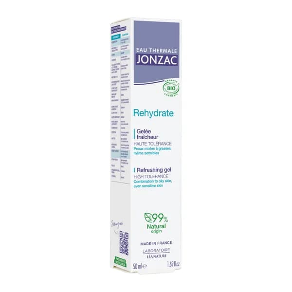 JONZAC REHYDRATE GELEE FRAICHEUR PEAU MIXTE A GRASSE 50ML